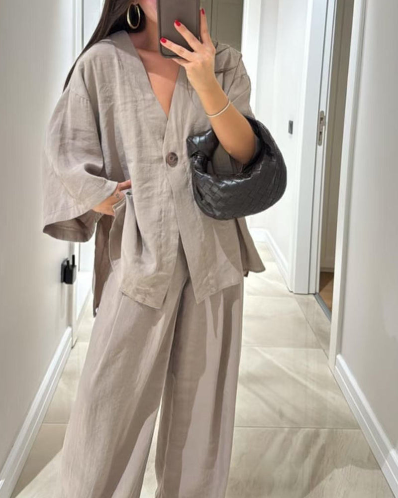 Übergroßes Outfit-Set für Damen