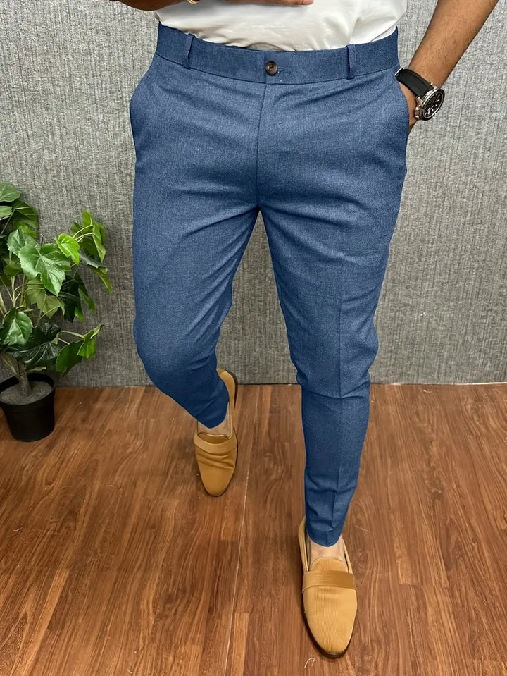 Herren Hose Slim Fit | Leicht Bequem