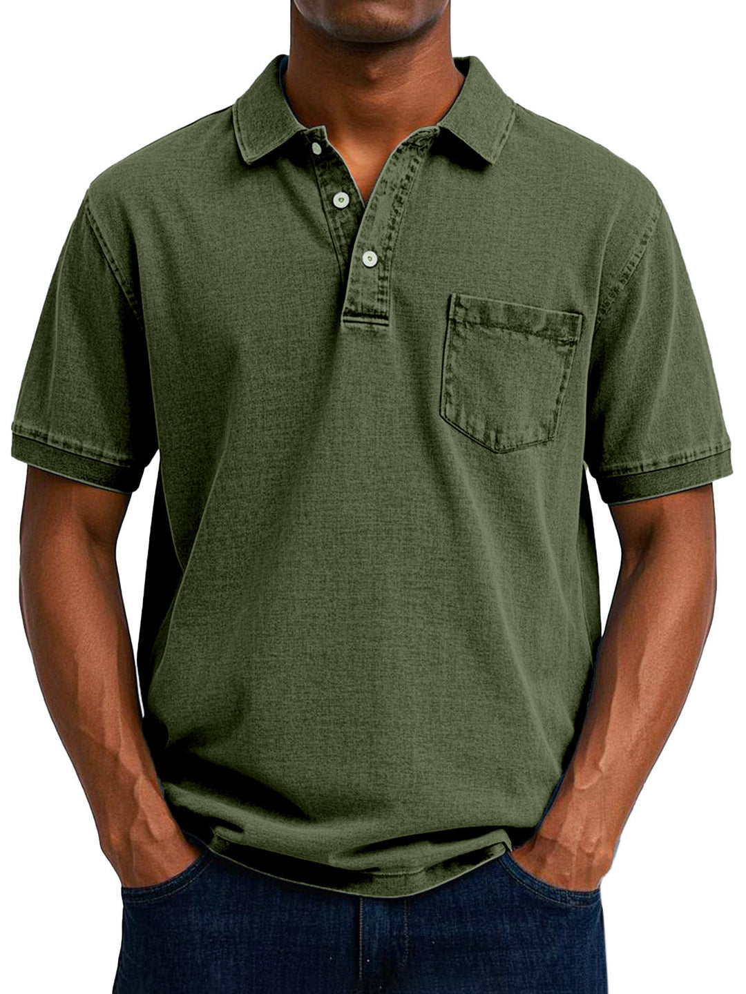 Herren Polo Mit Kurzem Ärmel
