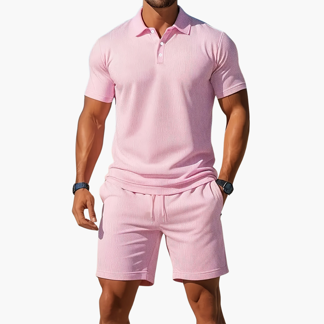 Herren Kurzarm Polo Set