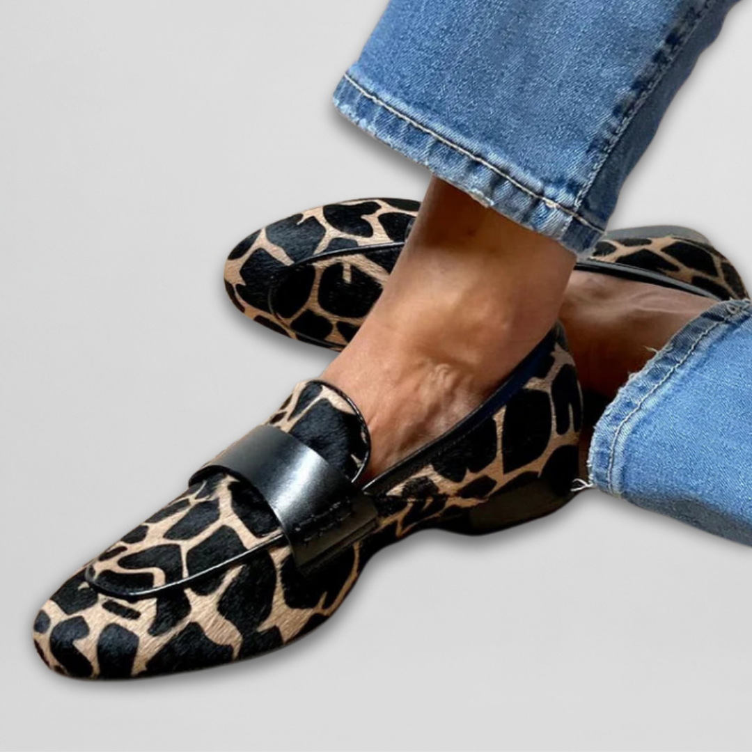 Reine | Loafer mit Tierprint