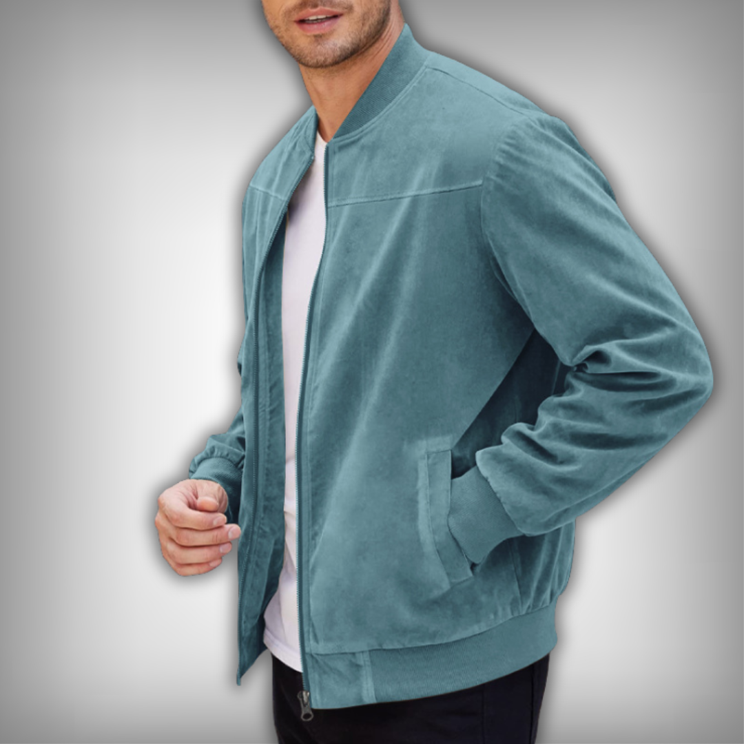 Herren Sommerjacke Mit Reißverschluss