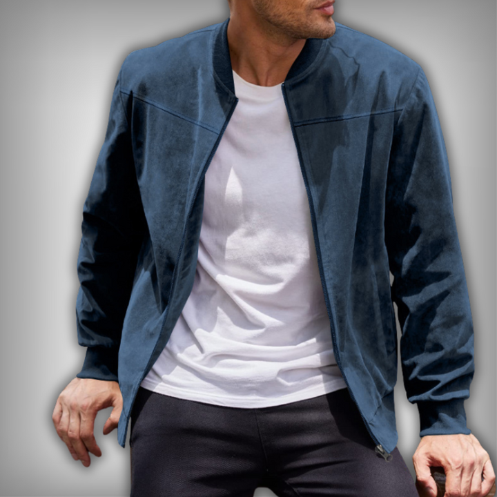 Herren Sommerjacke Mit Reißverschluss