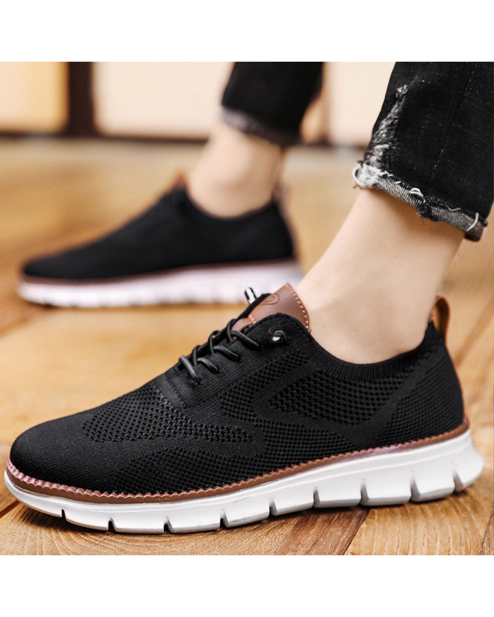 Herren Schnürer Plattform Turnschuhe