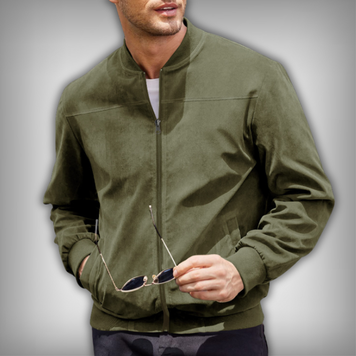 Herren Sommerjacke Mit Reißverschluss