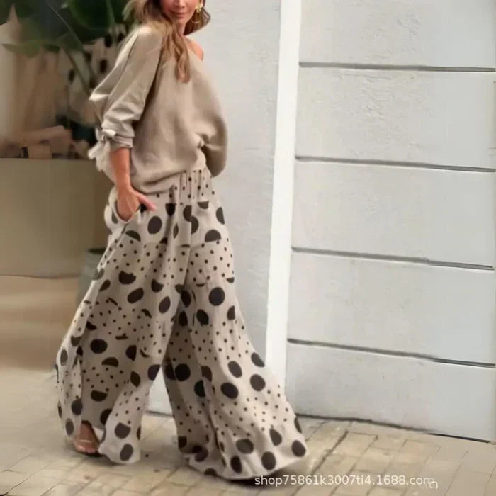 Damen Zweiteiliges Maxi Outfit Set