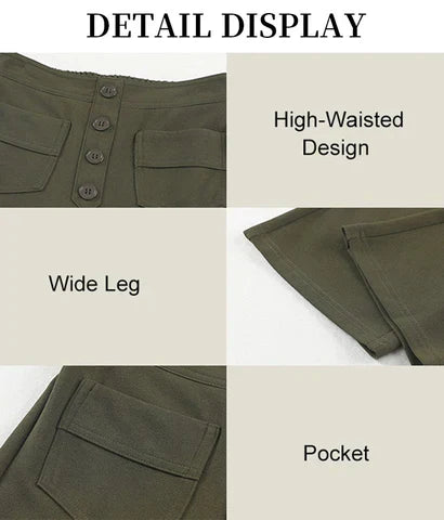 Damen Stretchhose Mit Hohem Bund