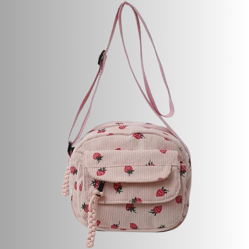Damen Cord Mini Tasche