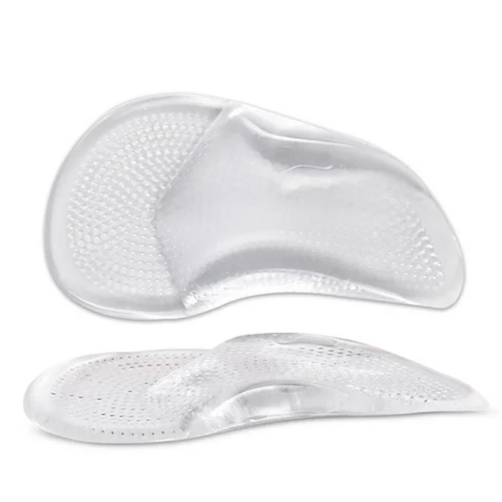 Orthopädische Silikon Gel Einlegesohlen – Stoßdämpfende Fußgewölbe Stütze