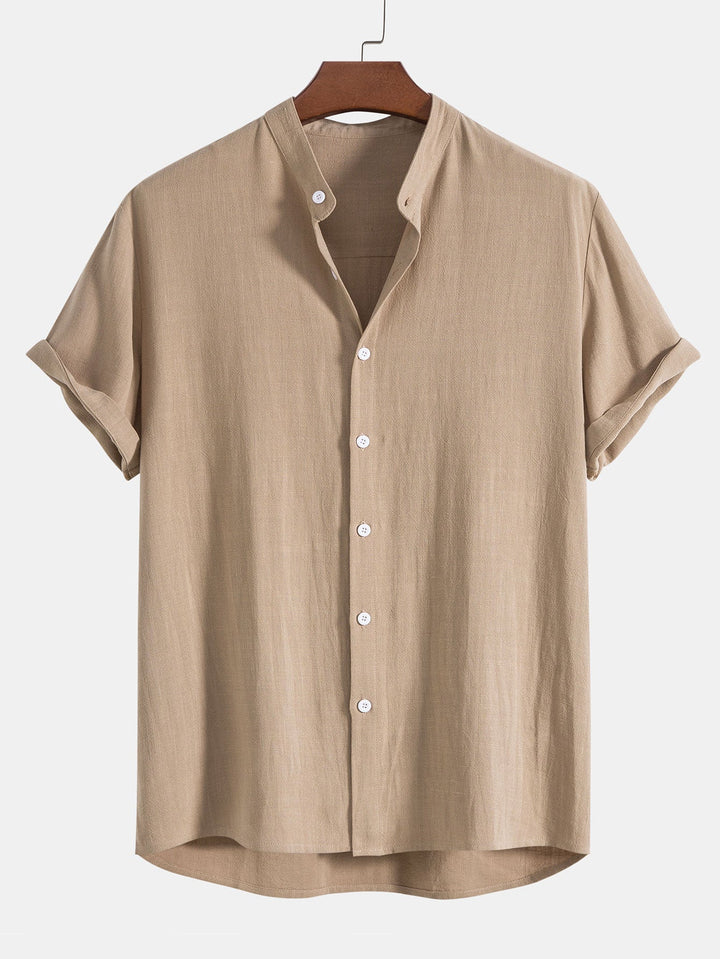 Herren Sommer Zweiteiler Set – Leichtes Hemd Mit Freizeit Hose