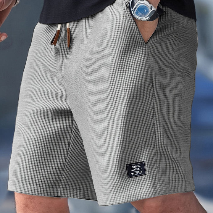 Leichte, lässige Sommershorts für Herren – Atmungsaktive Shorts mit elastischem Bund