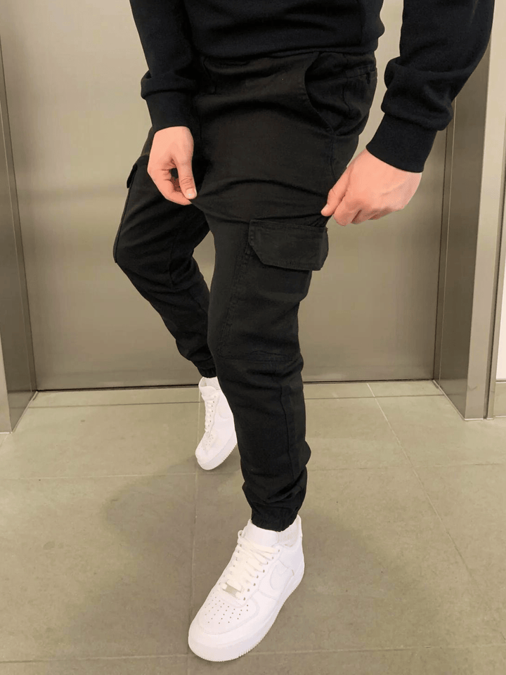 Herren Stretch Cargo Jogger Hose