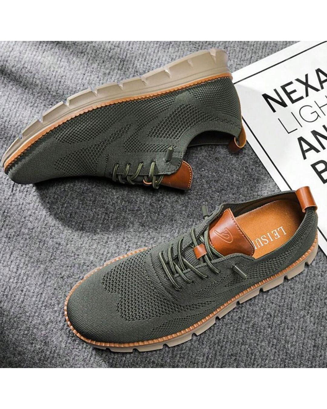 Herren Schnürer Plattform Turnschuhe