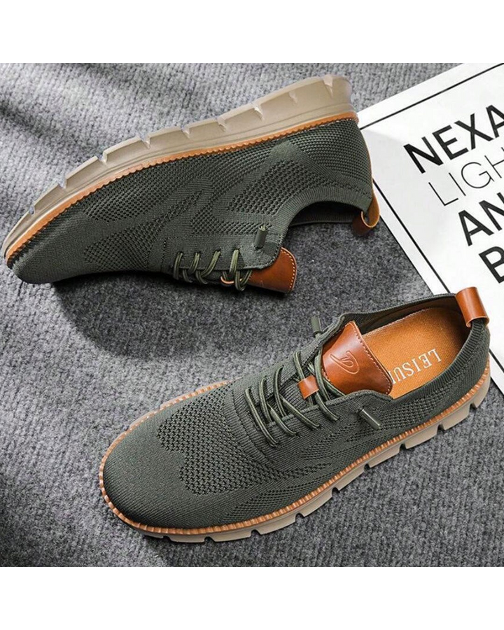 Herren Schnürer Plattform Turnschuhe
