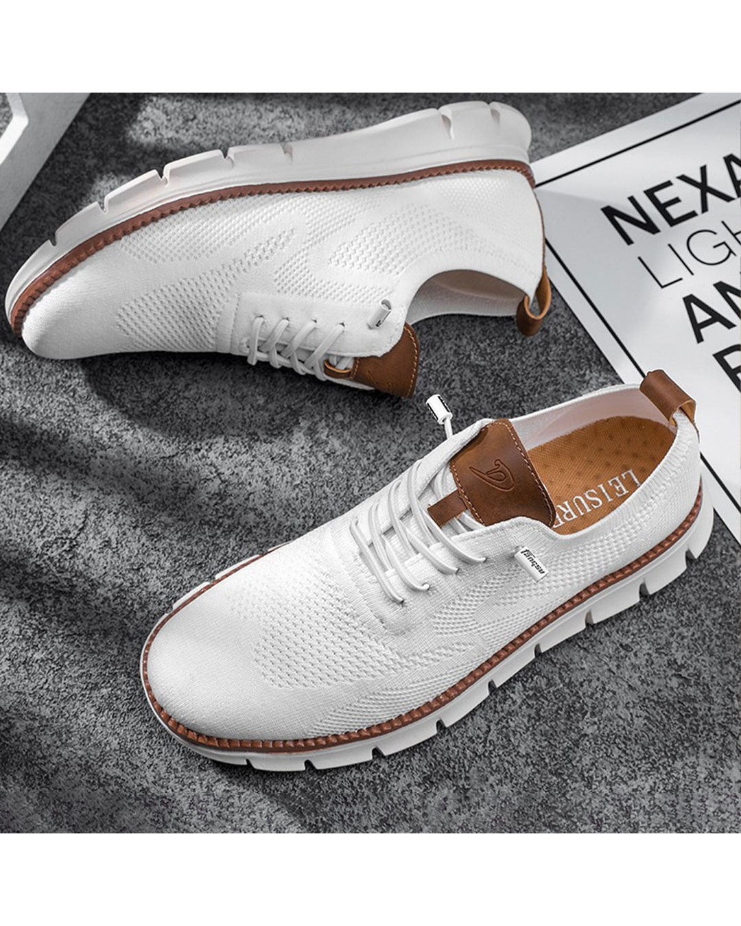 Herren Schnürer Plattform Turnschuhe