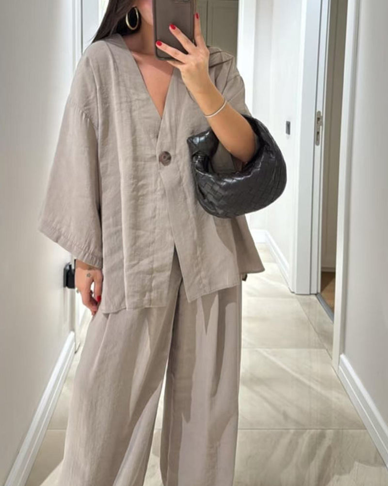 Übergroßes Outfit-Set für Damen