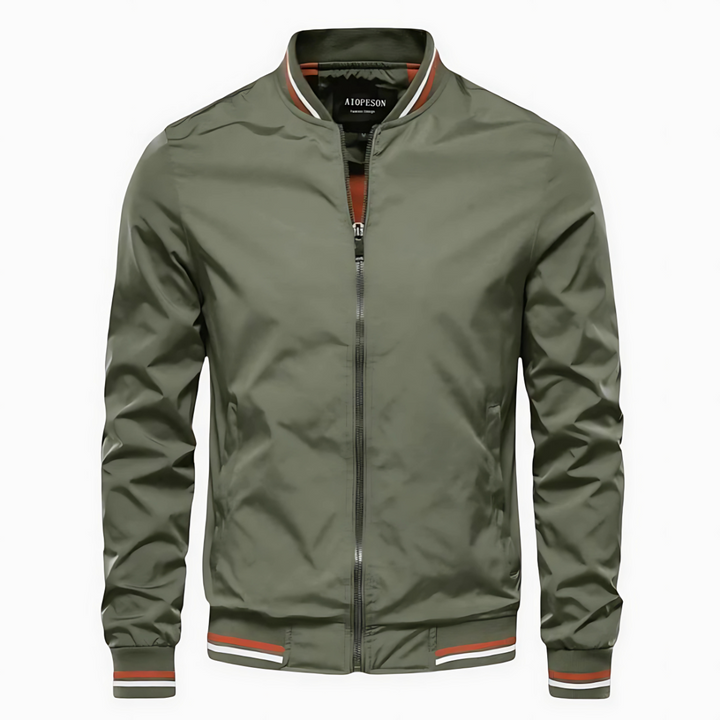 Herren Reißverschluss Langarmjacke