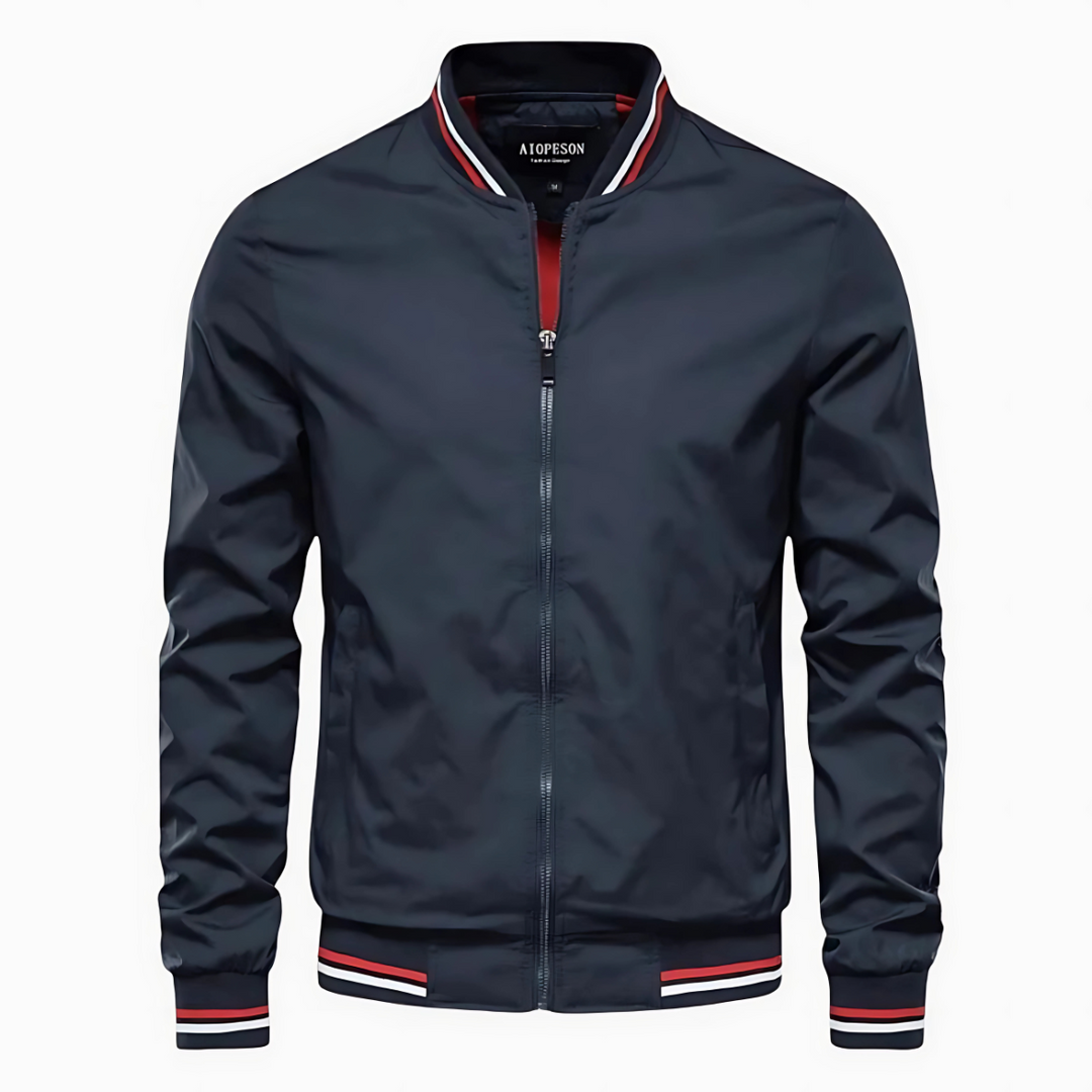 Herren Reißverschluss Langarmjacke