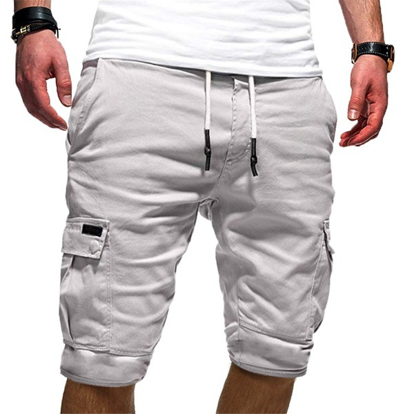 Herren Slim Fit Cargo Shorts Mit Mehreren Taschen – Lässige Utility Shorts