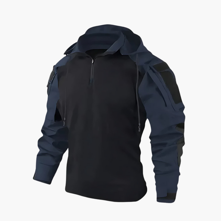 Combat Reißverschluss Kapuzenjacke