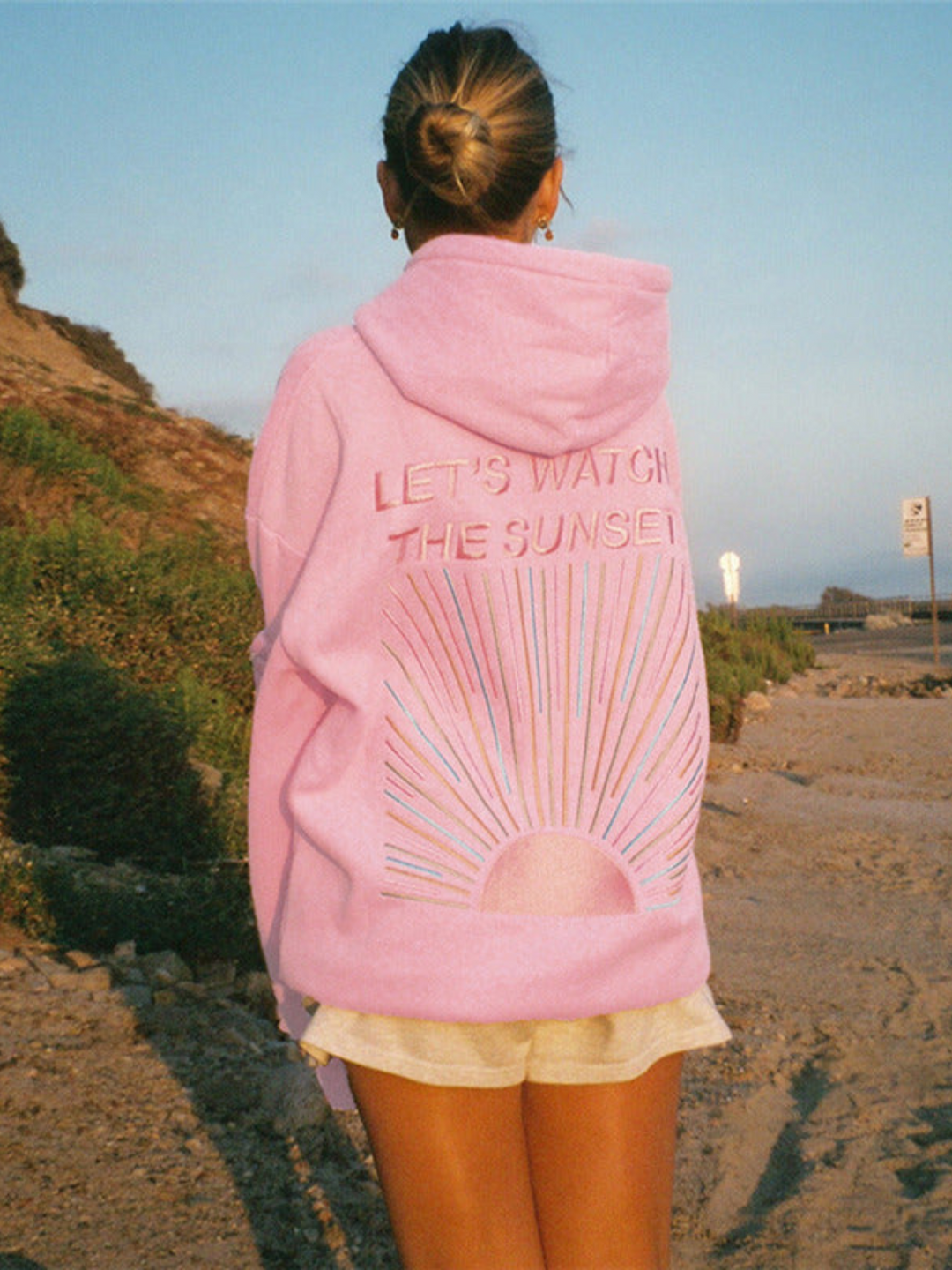 Damen Übergroß Langarm Hoodie