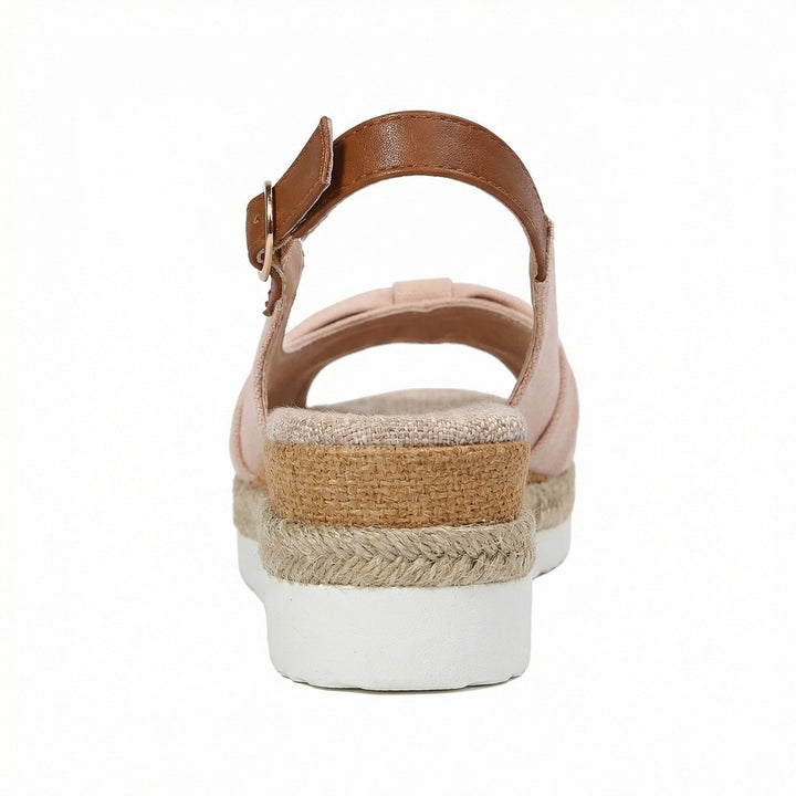 Damen Orthopädische Spitz-Zehen Platform Sandalen – Stilvolle Schnallen Komfort Schuhe