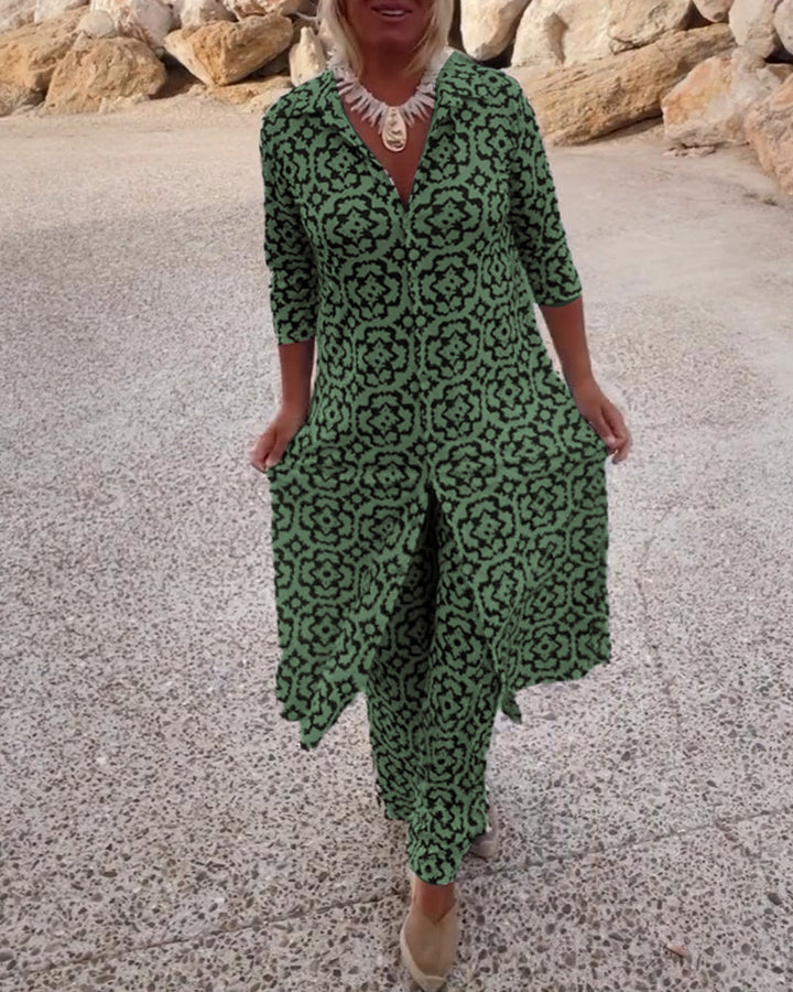 Vintage-Maxi-Set für Damen