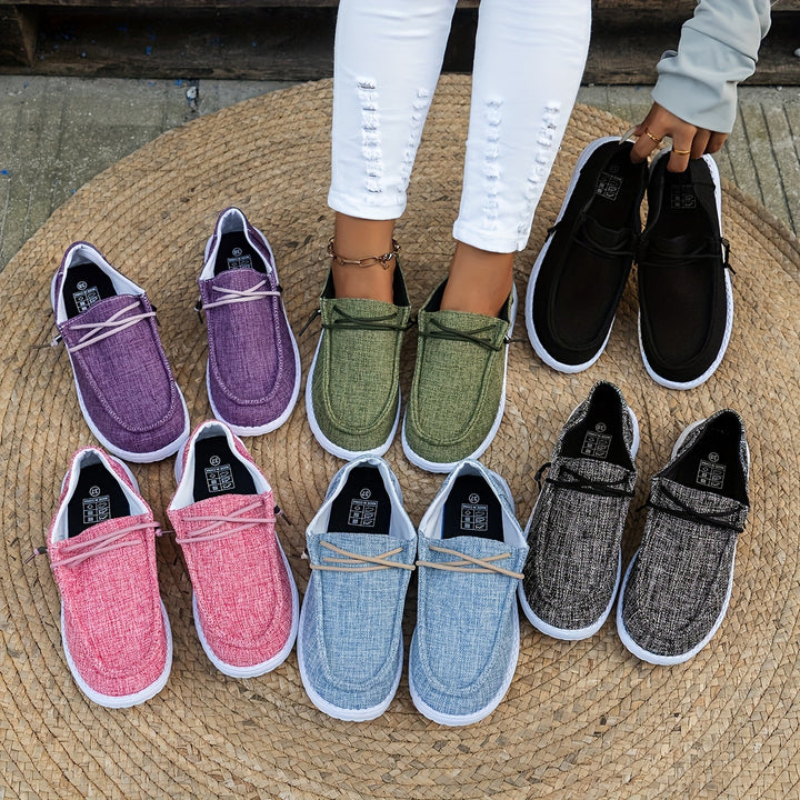 Damen Slip On Sneaker Mit Schnürung