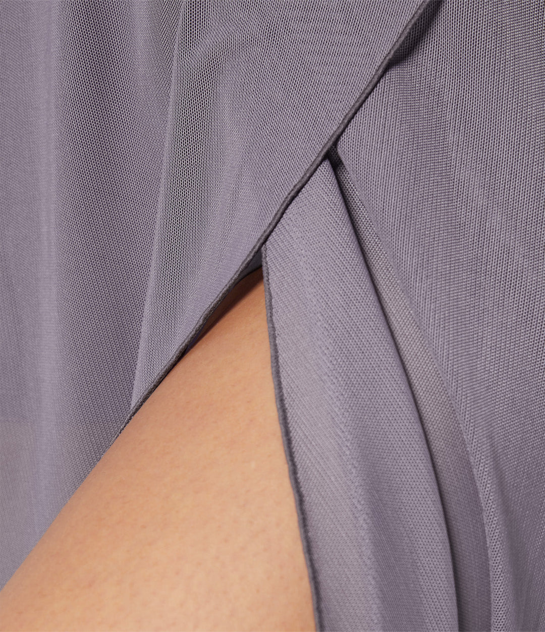Damen Chiffonrock Mit Hohem Bund