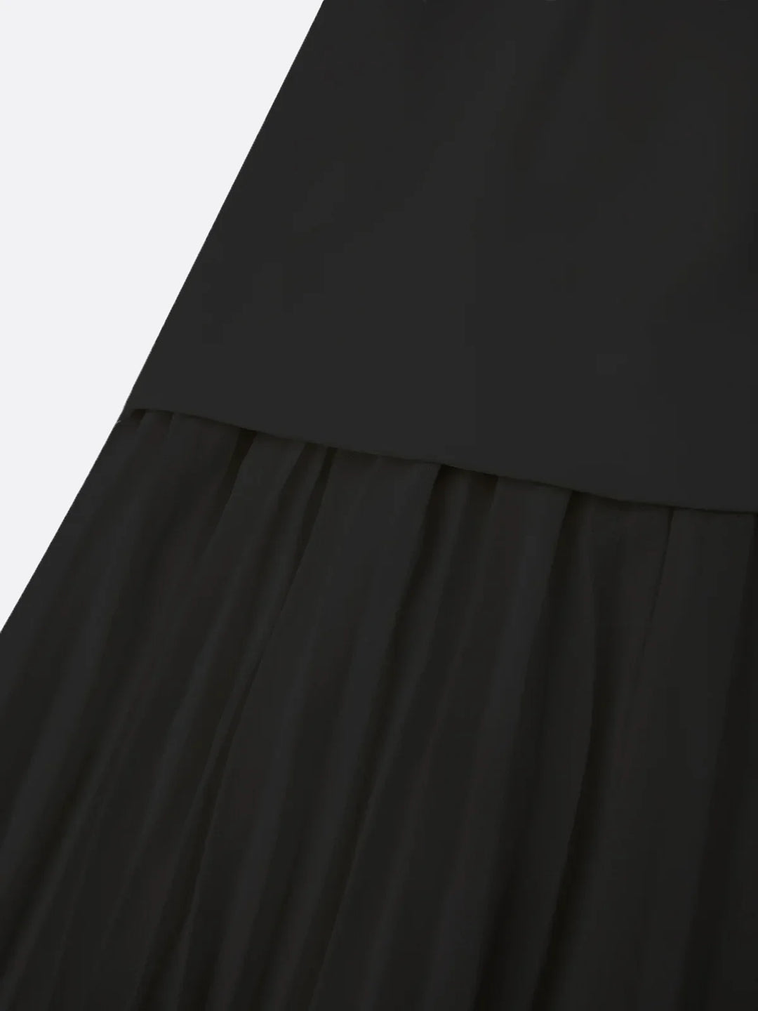 Ärmelloses Maxikleid für Damen mit fließenden Falten – Elegantes Brautjungfernkleid