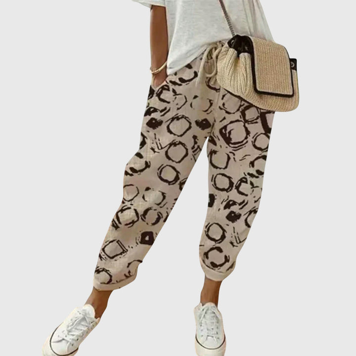 Paula | Baumwollhose Damen leger und elegant geschnitten