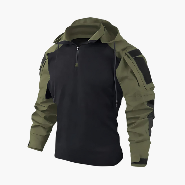 Combat Reißverschluss Kapuzenjacke