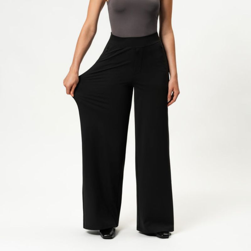 Damen Weite Bein Hose