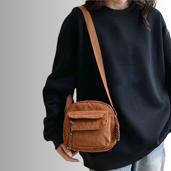 Damen Cord Mini Tasche