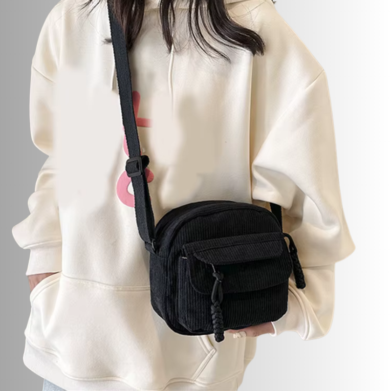 Damen Cord Mini Tasche