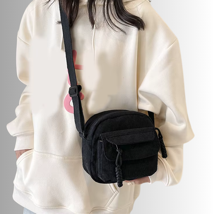 Damen Cord Mini Tasche