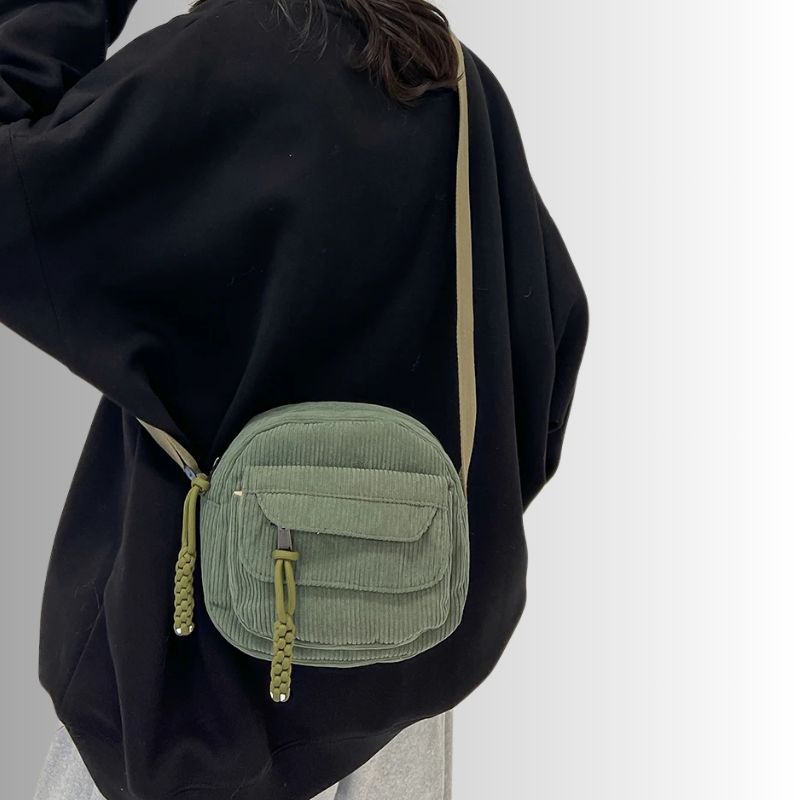 Damen Cord Mini Tasche