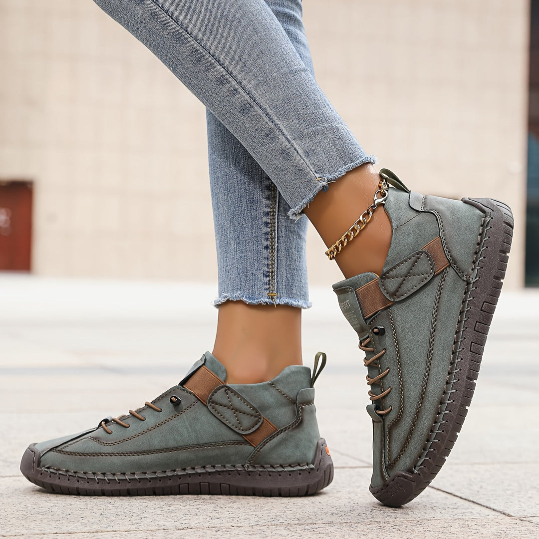 Damen Hochwertige Schnürschuhe