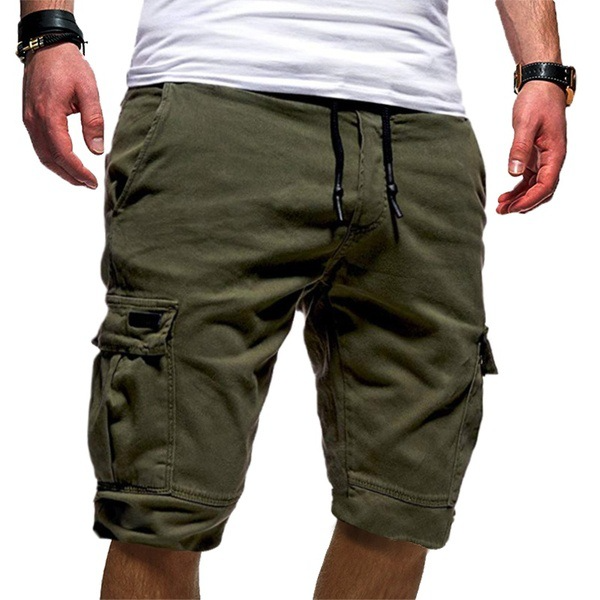 Herren Slim Fit Cargo Shorts Mit Mehreren Taschen – Lässige Utility Shorts