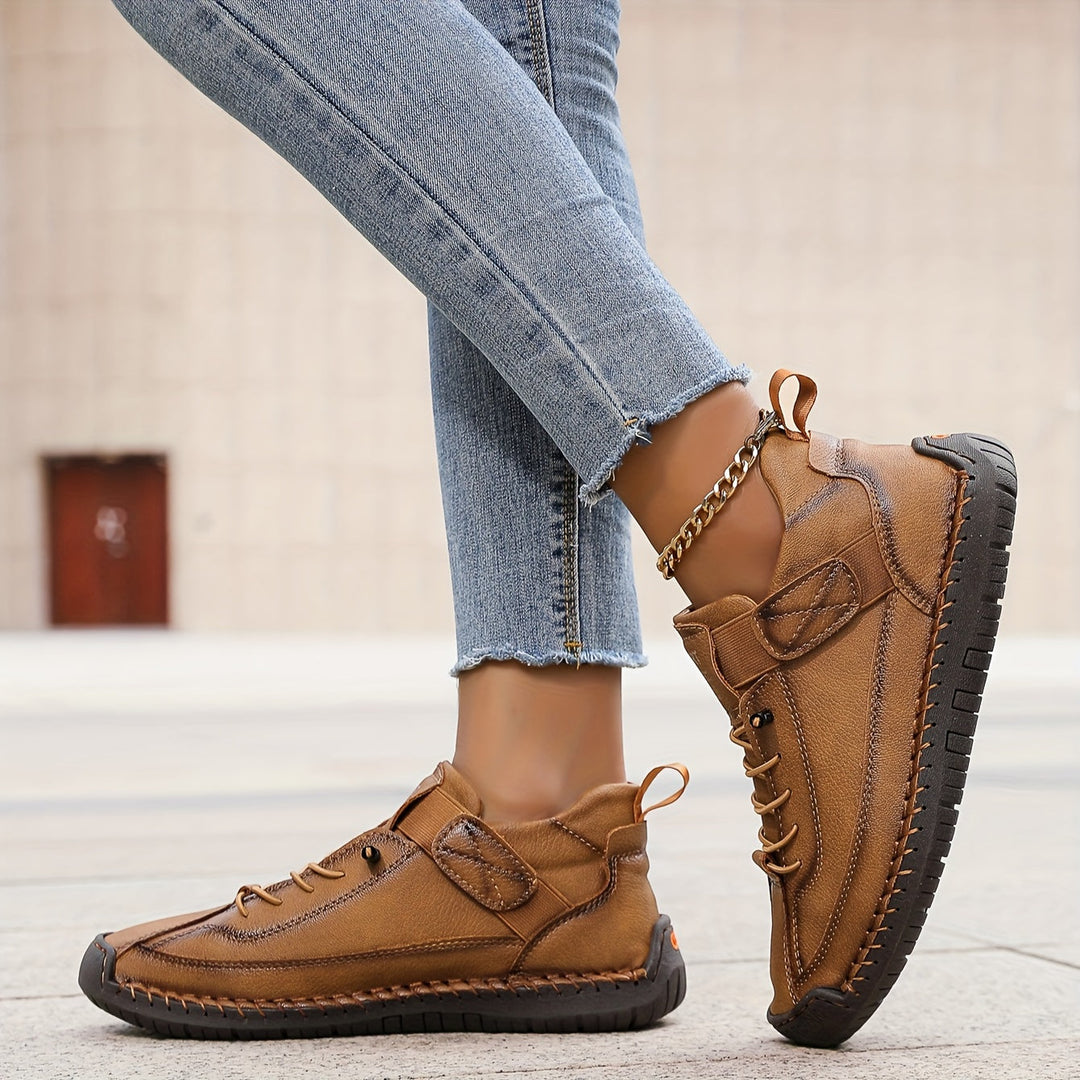 Damen Hochwertige Schnürschuhe