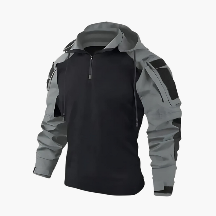 Combat Reißverschluss Kapuzenjacke