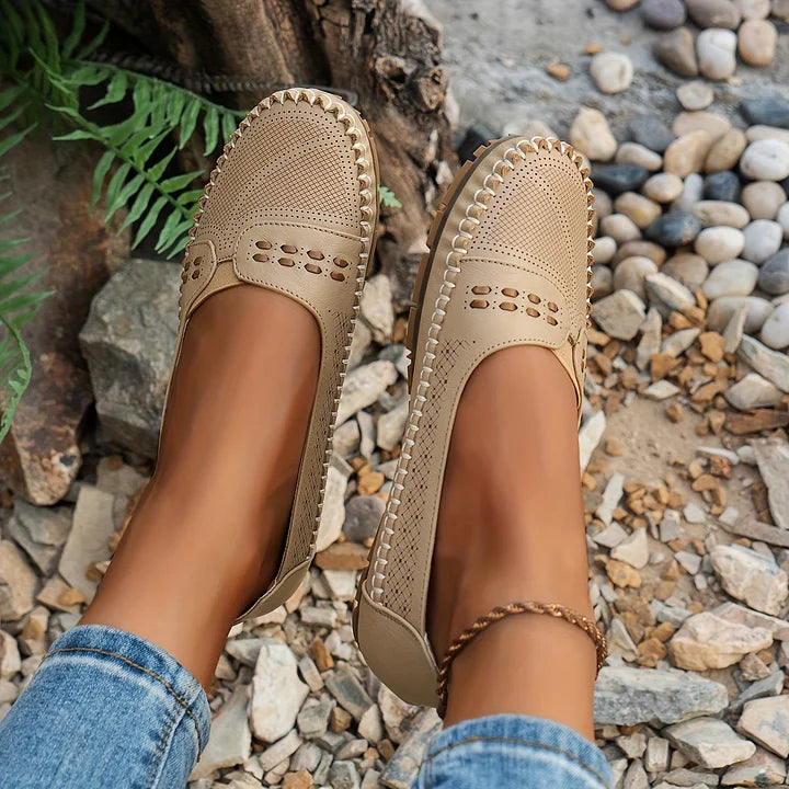 Damen Ballerina Schuhe Mit Fußunterstützung