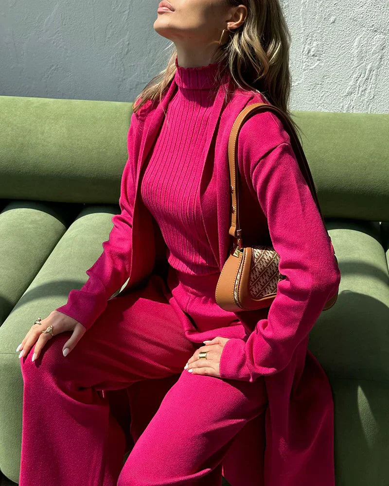 Frauen Dreiteiliges Anzug Set