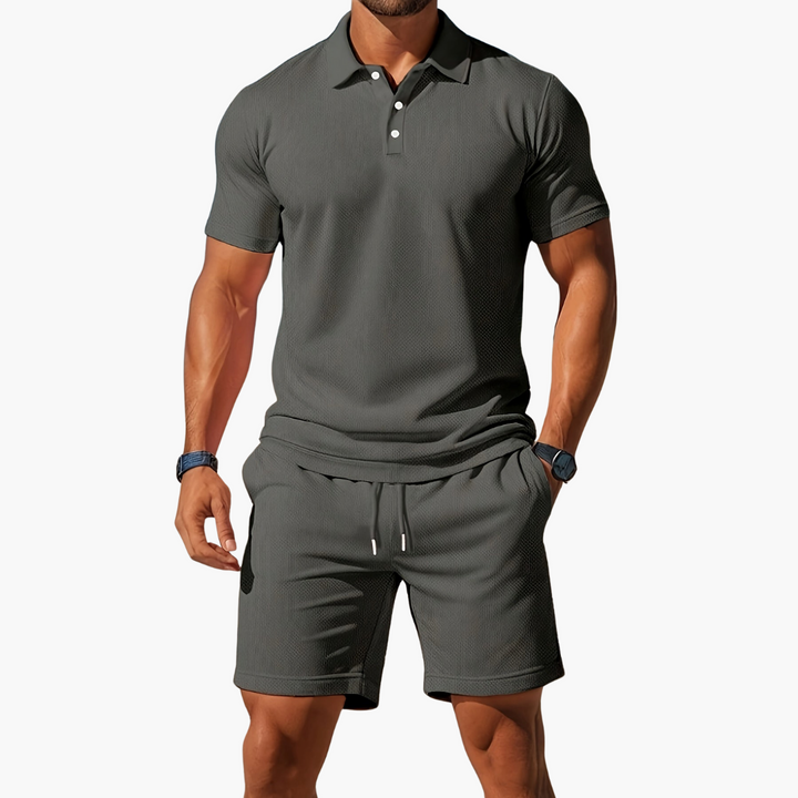 Herren Kurzarm Polo Set