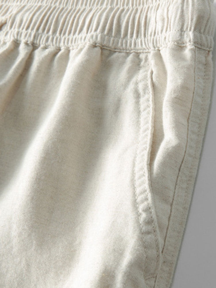 Herren Sommer Zweiteiler Set – Leichtes Hemd Mit Freizeit Hose