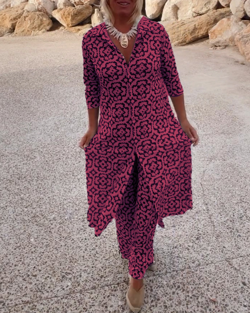 Vintage-Maxi-Set für Damen