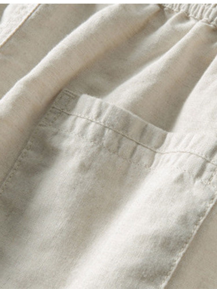 Herren Sommer Zweiteiler Set – Leichtes Hemd Mit Freizeit Hose