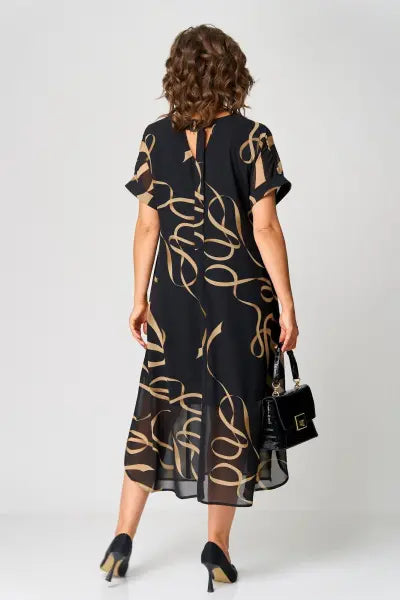 Nora Bequemes Elegantes Kleid
