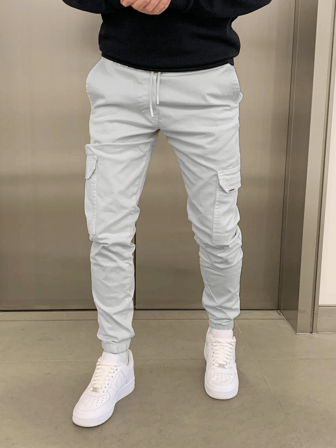 Herren Stretch Cargo Hose