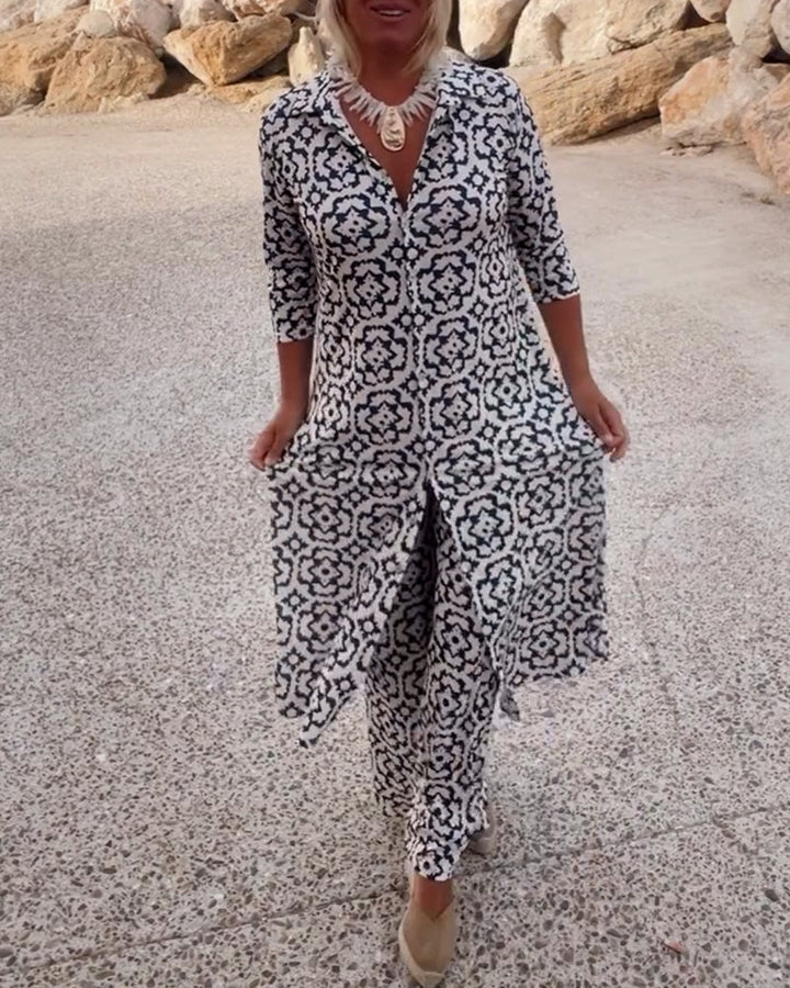 Vintage-Maxi-Set für Damen